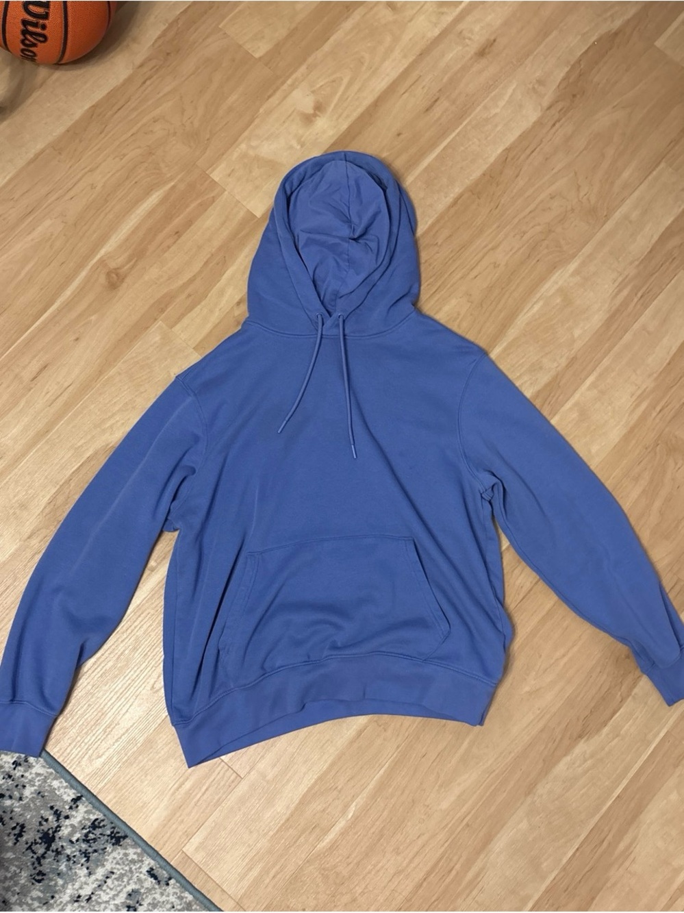 Primark Lavender-Blue Hooded Sweatshirt